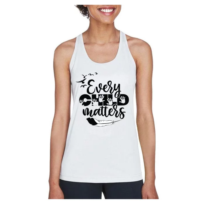 Every Orange Day Child Kindness Matter 2024 Anti Bully Women's Racerback Tank