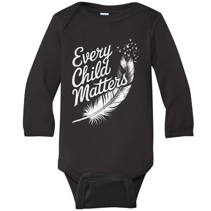 Every Orange Day Child Kindness Matter 2024 Baby Long Sleeve Bodysuit