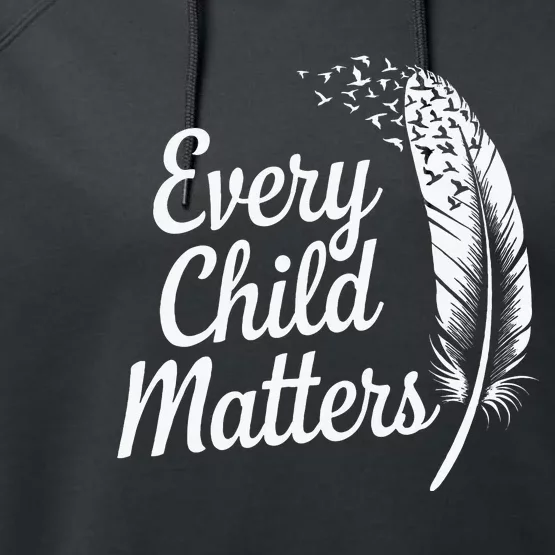 Every Orange Day Child Kindness Matter 2024 Anti Bully Performance Fleece Hoodie