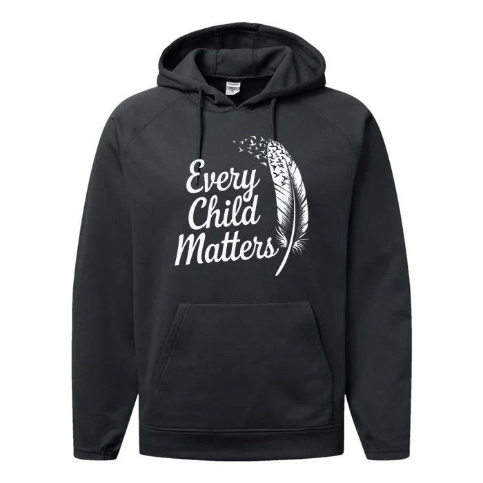 Every Orange Day Child Kindness Matter 2024 Anti Bully Performance Fleece Hoodie