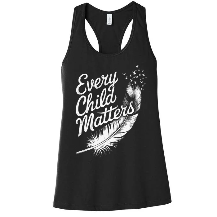 Every Orange Day Child Kindness Matter 2024 Anti Bully Women's Racerback Tank