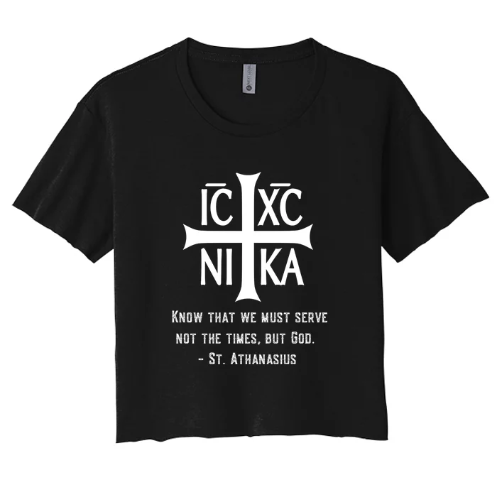 Eastern Orthodox Christian Women's Crop Top Tee