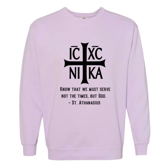 Eastern Orthodox Christian Garment-Dyed Sweatshirt