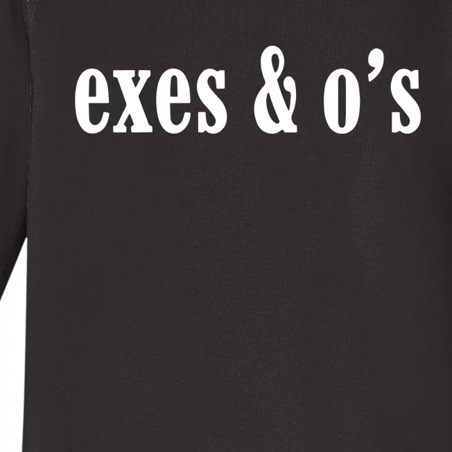 Exes & OS Baby Long Sleeve Bodysuit