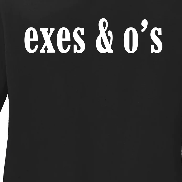 Exes & OS Ladies Long Sleeve Shirt