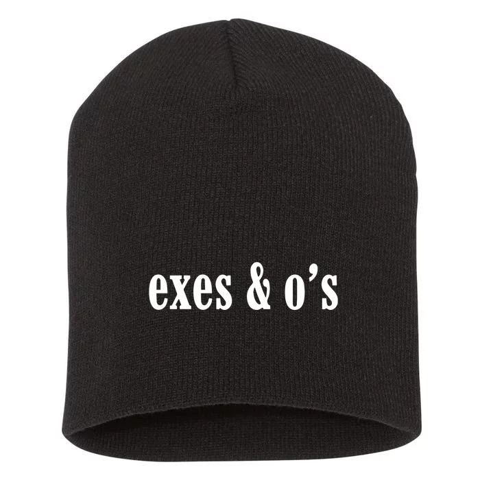 Exes & OS Short Acrylic Beanie