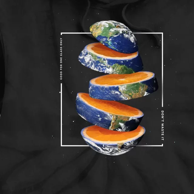 Earth Orange Tie Dye Hoodie