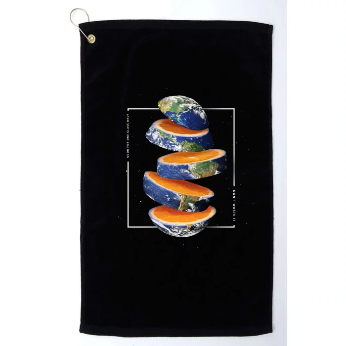 Earth Orange Platinum Collection Golf Towel