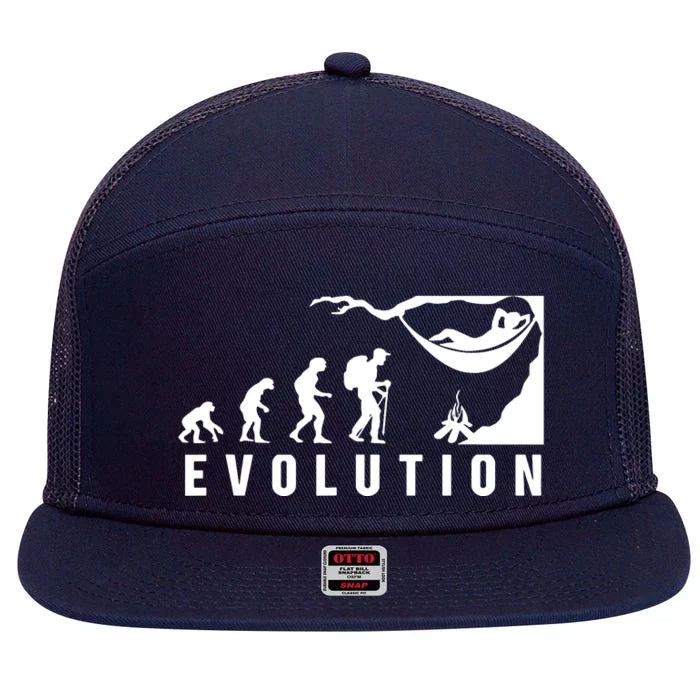 Evolution Outdoor 7 Panel Mesh Trucker Snapback Hat