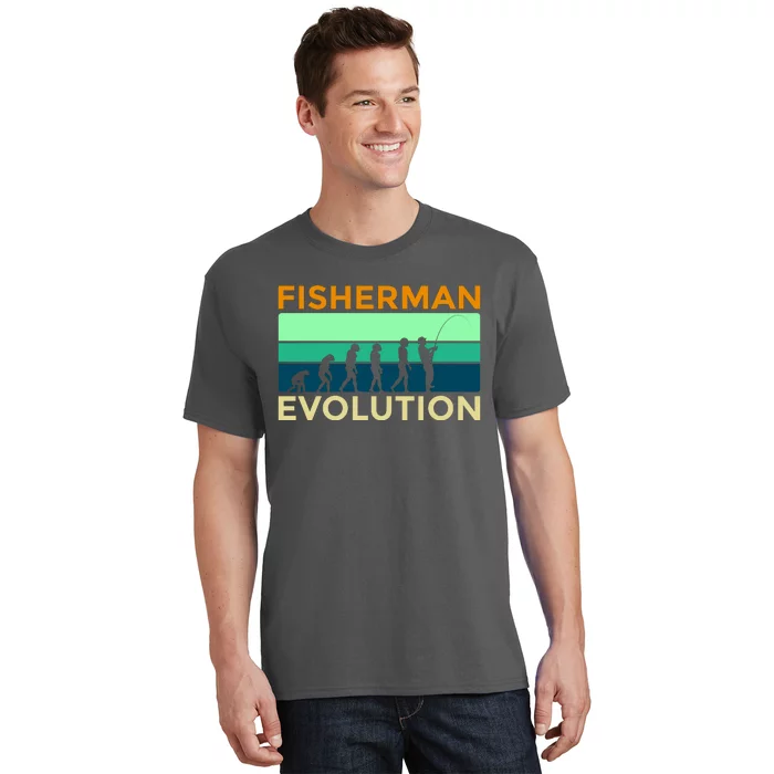 Evolution Of Fishing T-Shirt