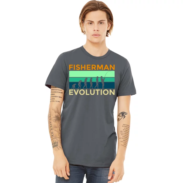 Evolution Of Fishing Premium T-Shirt