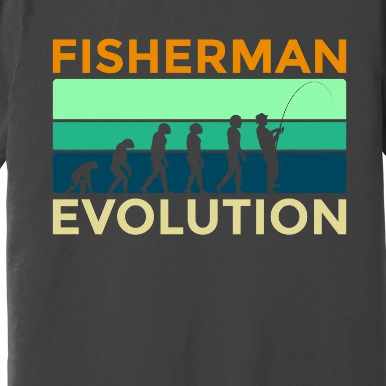 Evolution Of Fishing Premium T-Shirt