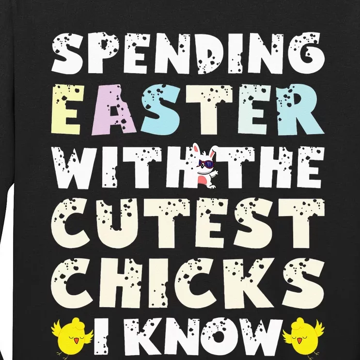 Easter Outfit For  Funny Cutest Chicks Tall Long Sleeve T-Shirt