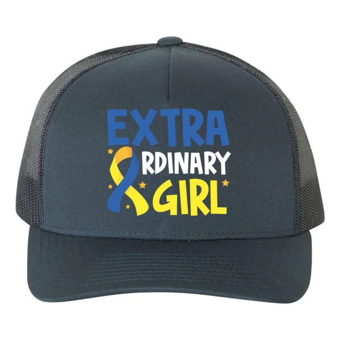 Extra Ordinary Girl Down Syndrome Awareness Yupoong Adult 5-Panel Trucker Hat