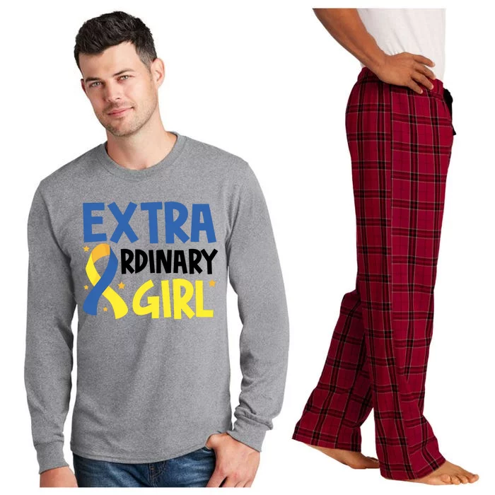 Extra Ordinary Girl Down Syndrome Awareness Long Sleeve Pajama Set