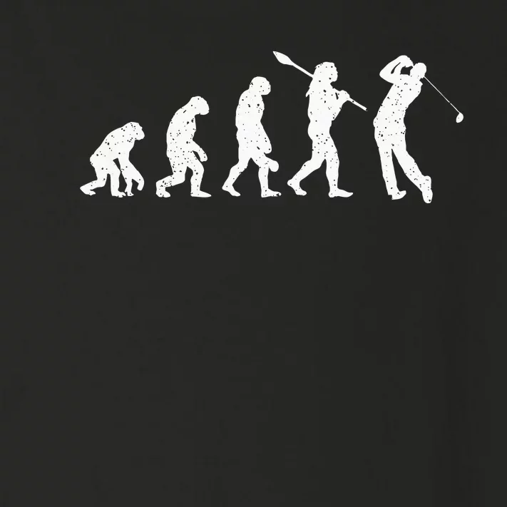 Evolution Of Golfer Dad Grandpa Golfing Lover Golf Player Toddler Long Sleeve Shirt