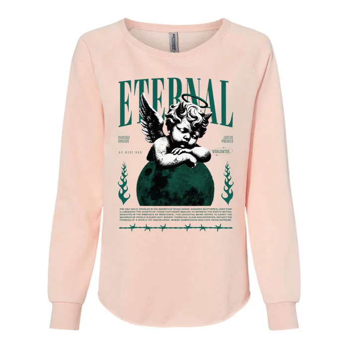 Eternal Oxidized Green 4s Matching Womens California Wash Sweatshirt