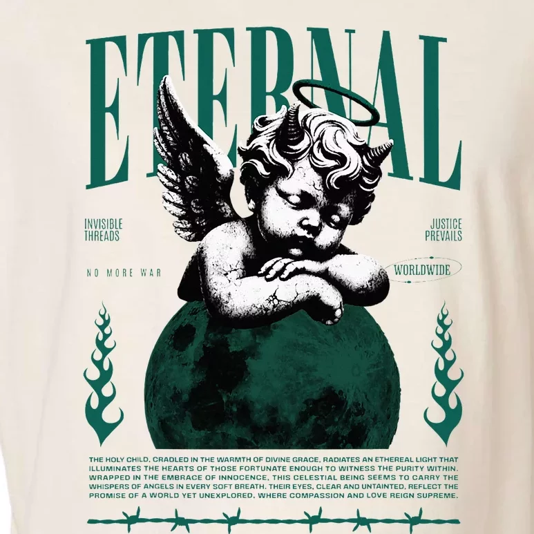 Eternal Oxidized Green 4s Matching Garment-Dyed Women's Muscle Tee