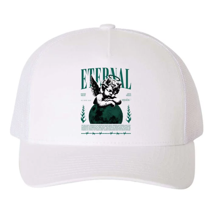 Eternal Oxidized Green 4s Matching Yupoong Adult 5-Panel Trucker Hat