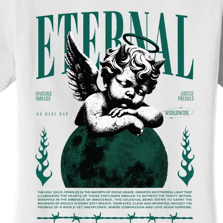 Eternal Oxidized Green 4s Matching Women's T-Shirt