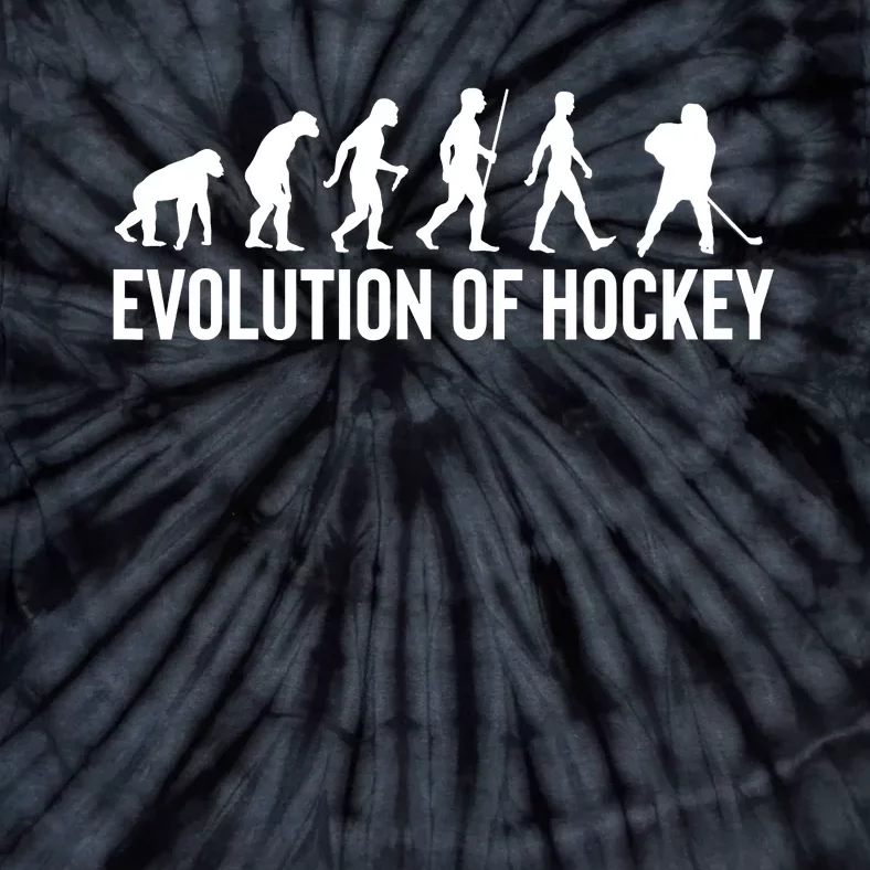 Evolution Of Hockey Humorous Sports Design Tie-Dye T-Shirt