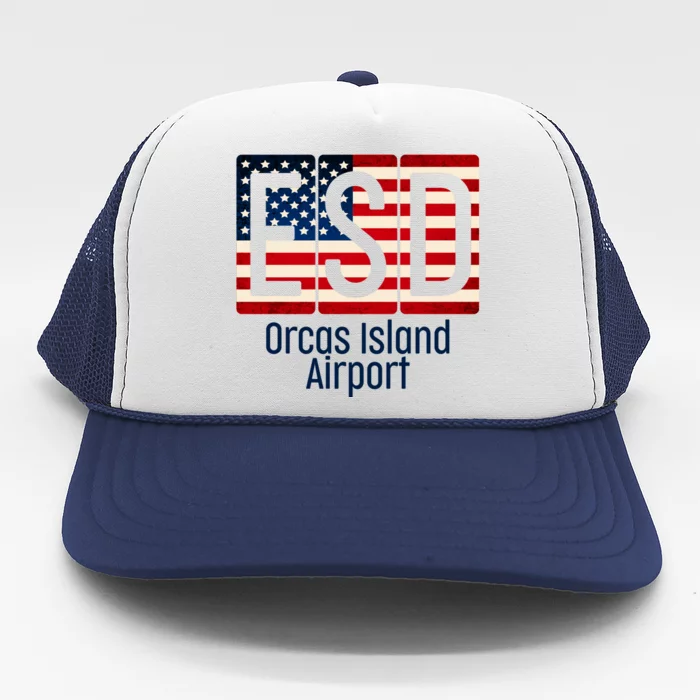 ESD Orcas Island Airport Trucker Hat