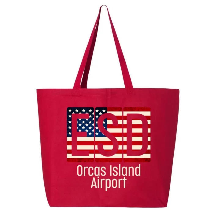 ESD Orcas Island Airport 25L Jumbo Tote