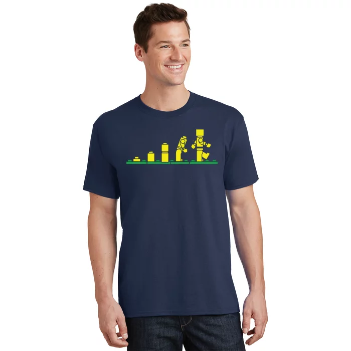 Salme frynser Patriotisk Evolution Of Lego T-Shirt | TeeShirtPalace