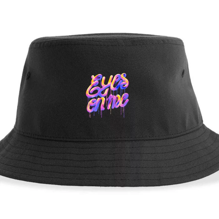 Eyes On Me Colorful Sustainable Bucket Hat