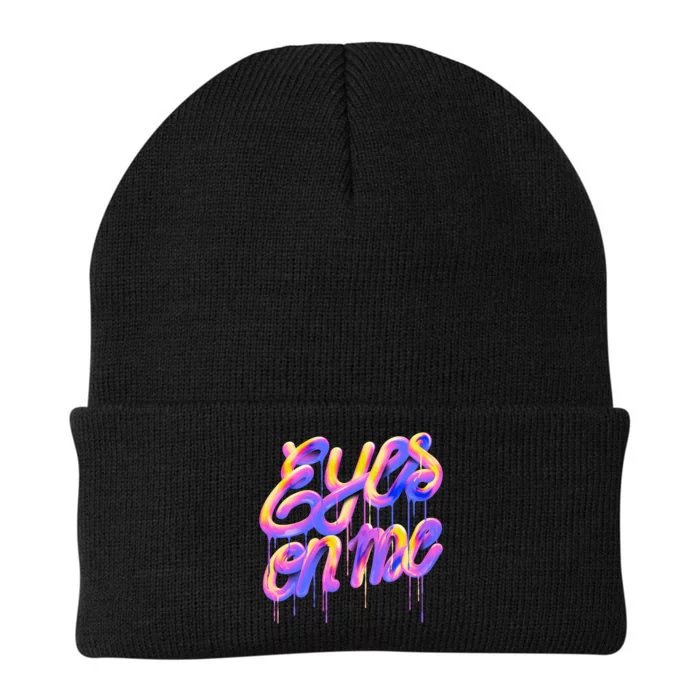 Eyes On Me Colorful Knit Cap Winter Beanie