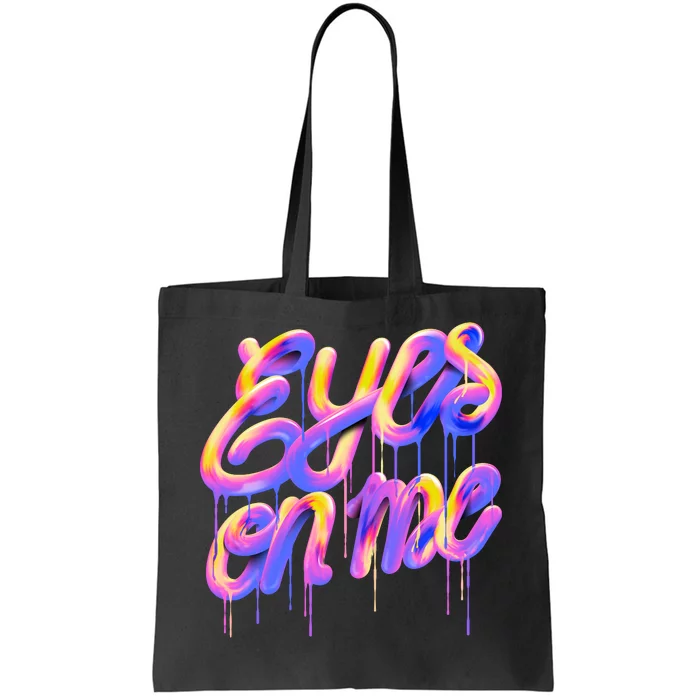 Eyes On Me Colorful Tote Bag