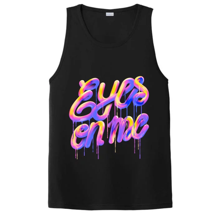 Eyes On Me Colorful Performance Tank