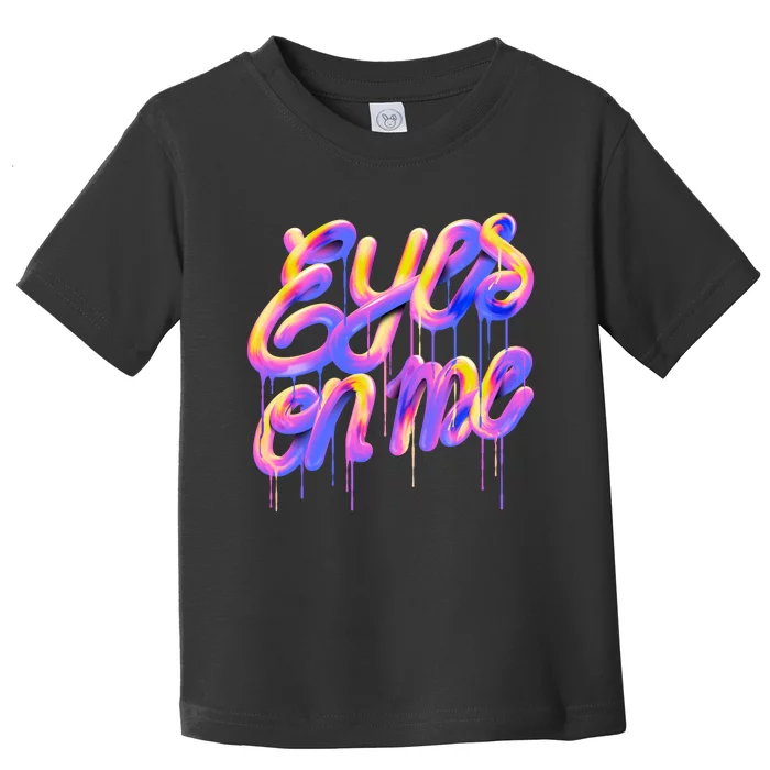 Eyes On Me Colorful Toddler T-Shirt