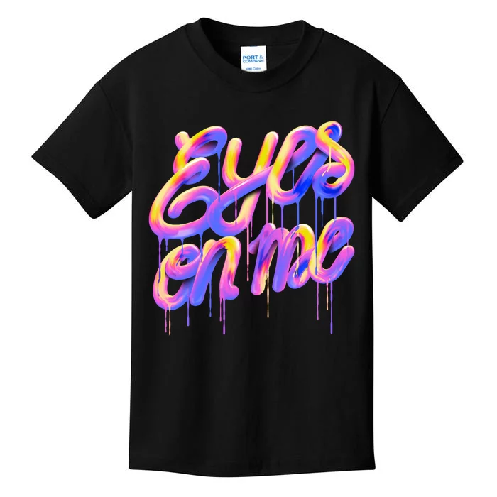 Eyes On Me Colorful Kids T-Shirt