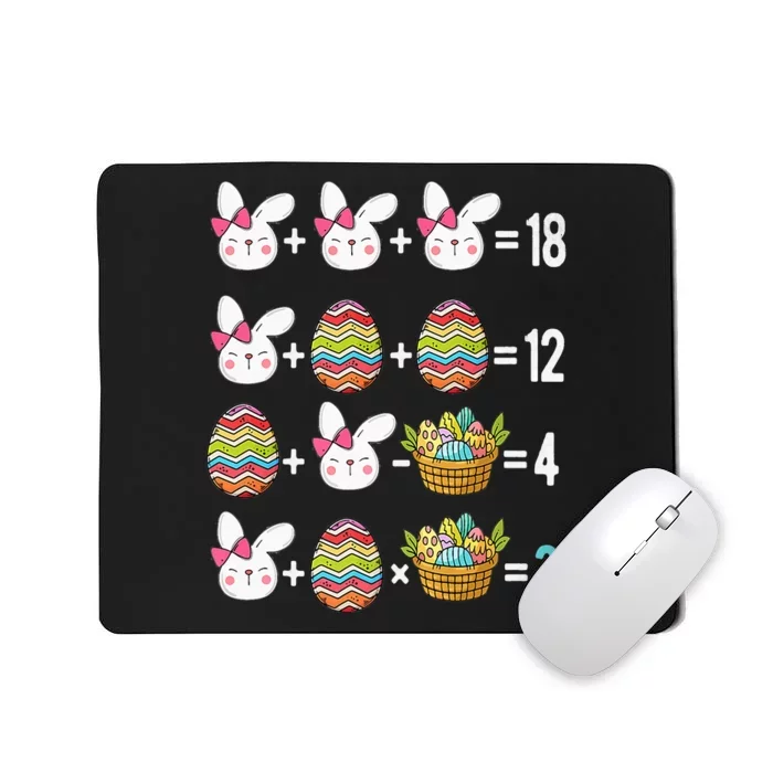 Easter Order of Operations Quiz Math Teacher easter Egg Hunt Mousepad