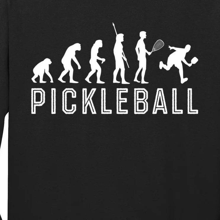 Evolution Of Pickleball TShirt Tall Long Sleeve T-Shirt