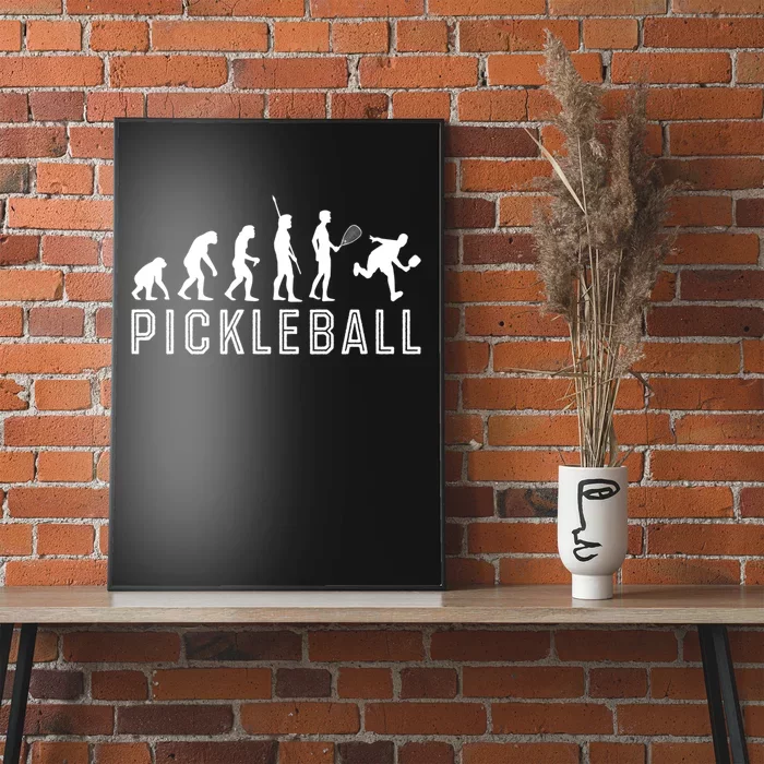 Evolution Of Pickleball TShirt Poster