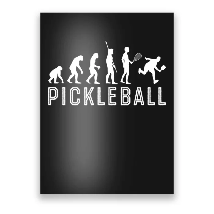 Evolution Of Pickleball TShirt Poster