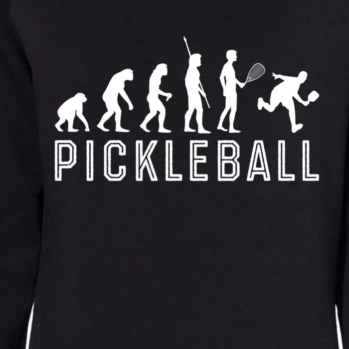 Evolution Of Pickleball TShirt Womens California Wash Sweatshirt