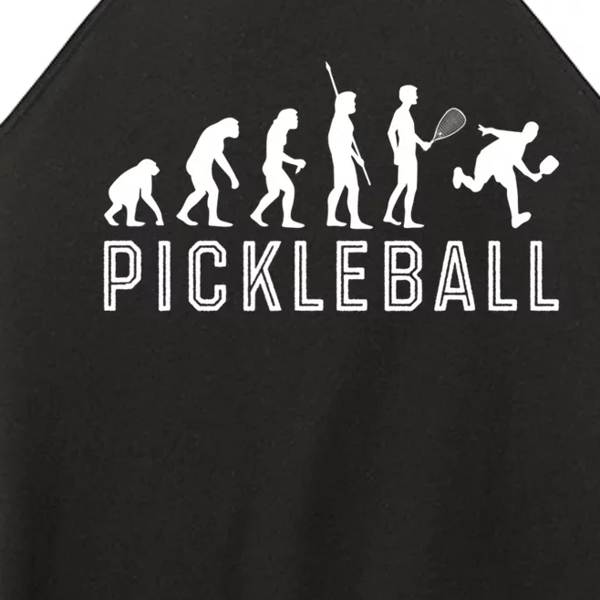 Evolution Of Pickleball TShirt Women’s Perfect Tri Rocker Tank