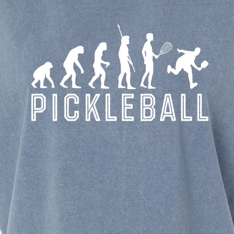 Evolution Of Pickleball TShirt Garment-Dyed Women's Muscle Tee