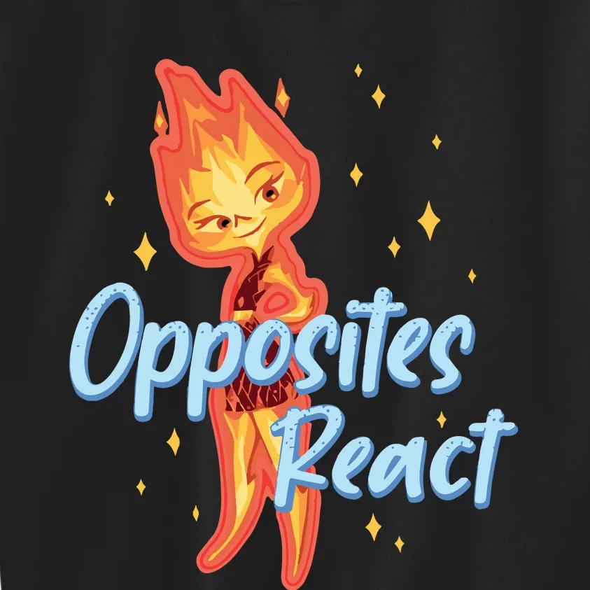 Elemental Opposites React Kids Sweatshirt