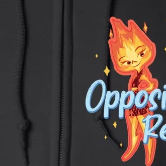 Elemental Opposites React Full Zip Hoodie