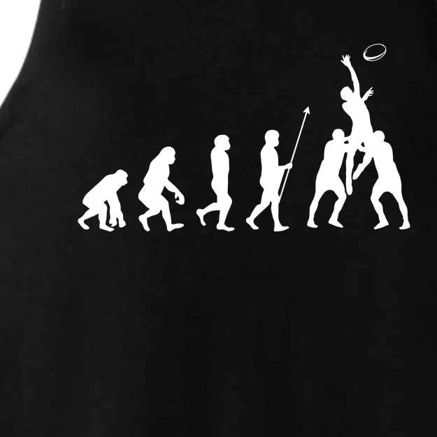 Evolution Of Rugby Ladies Tri-Blend Wicking Tank