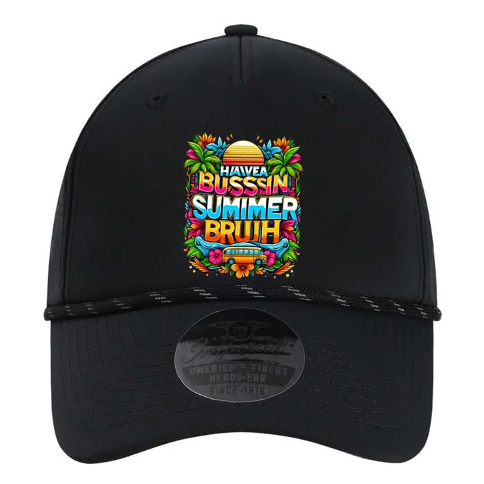 End Of School Have A Bussin Summer Bruh Teacher And Student Great Gift Performance The Dyno Cap