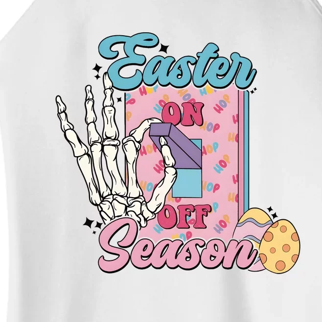 Easter On Season Skeleton Hand Women’s Perfect Tri Rocker Tank