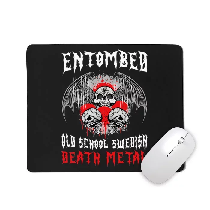 Entombed Old School Swedish Death Metal Music Mousepad