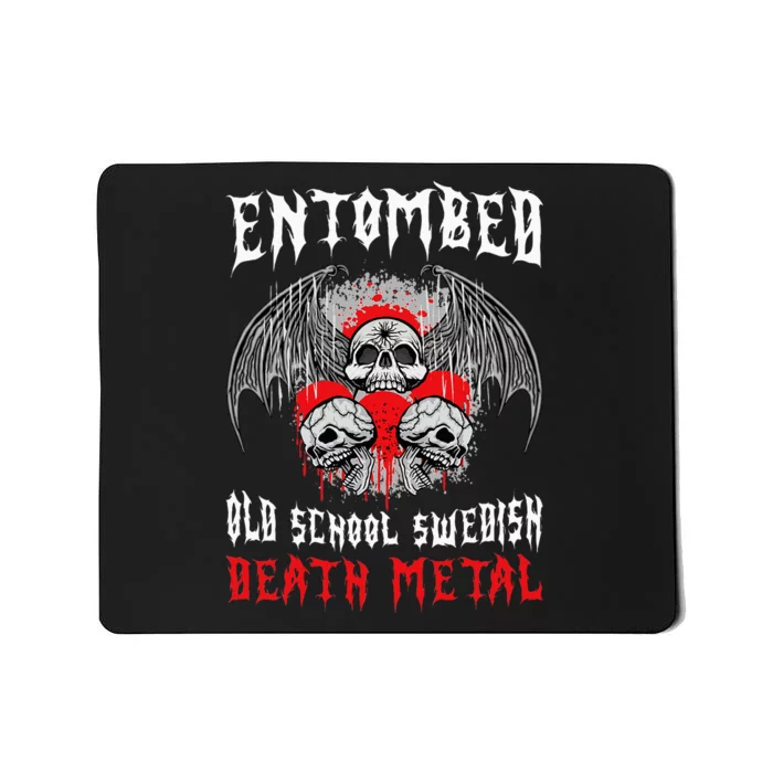 Entombed Old School Swedish Death Metal Music Mousepad