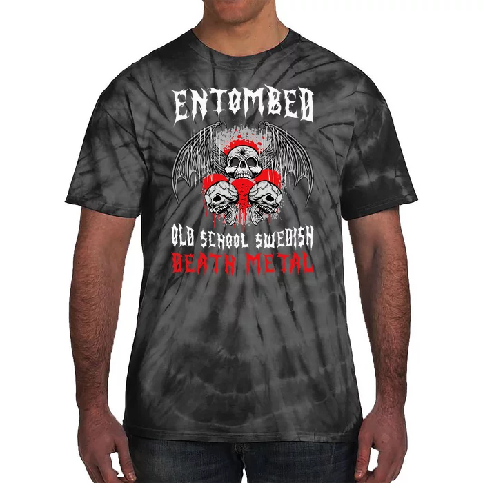 Entombed Old School Swedish Death Metal Music Tie-Dye T-Shirt