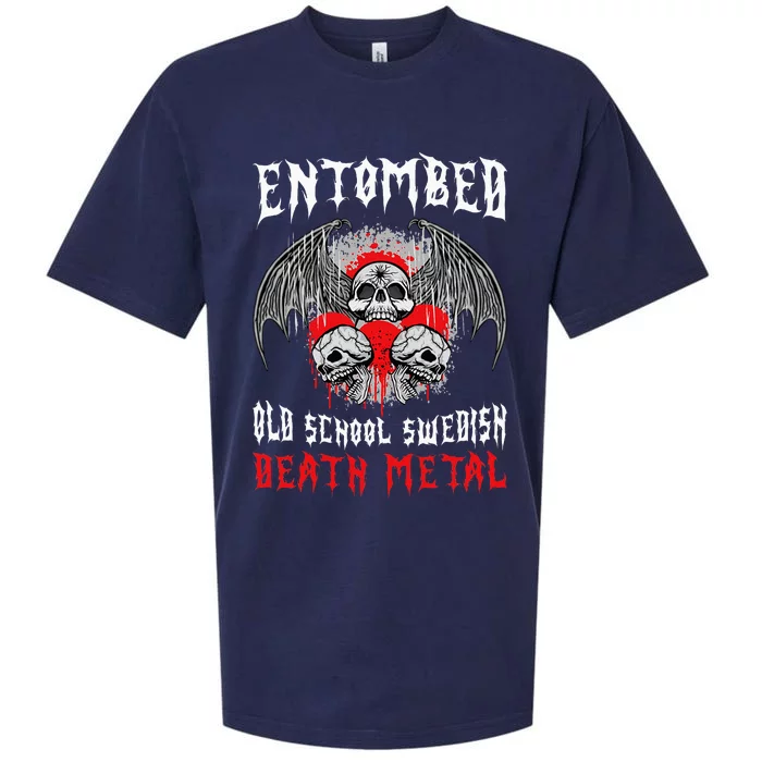 Entombed Old School Swedish Death Metal Music Sueded Cloud Jersey T-Shirt